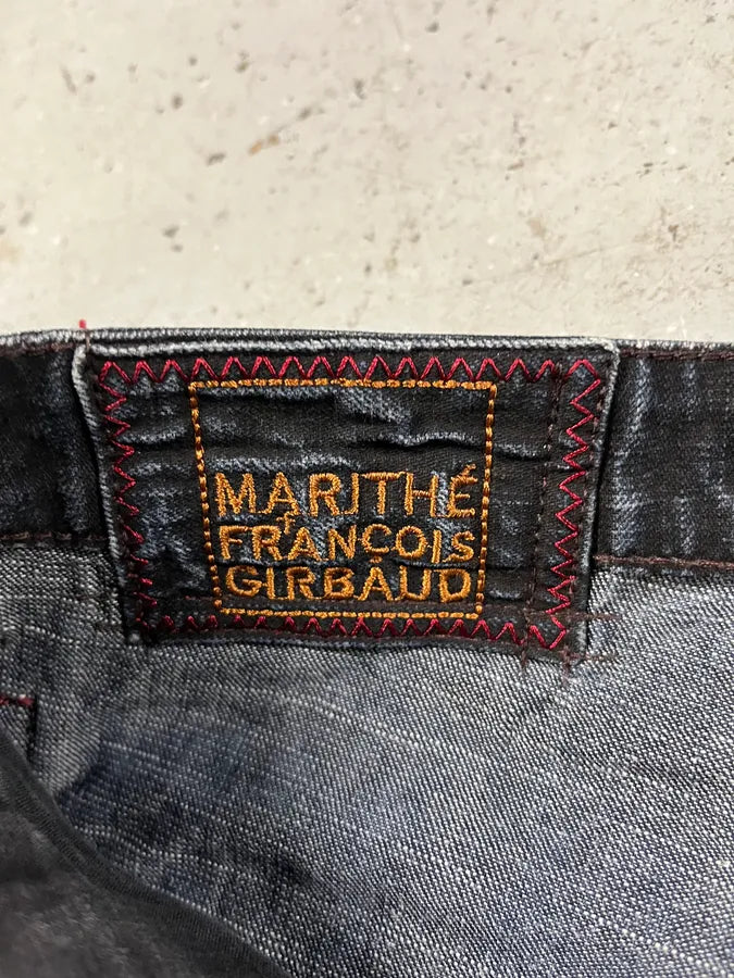 2000s Marithé + François Girbaud Navy Denim Artisanal Pants (M/L) uILSstb 9