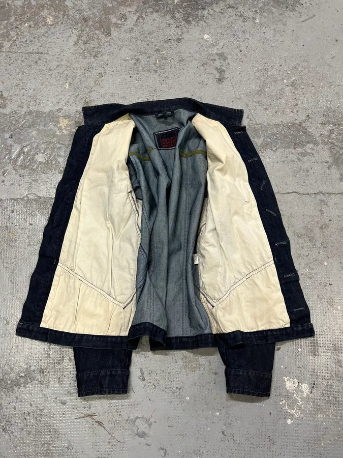 2000s Marithé + François Girbaud Navy Denim Jacket fckReom 8