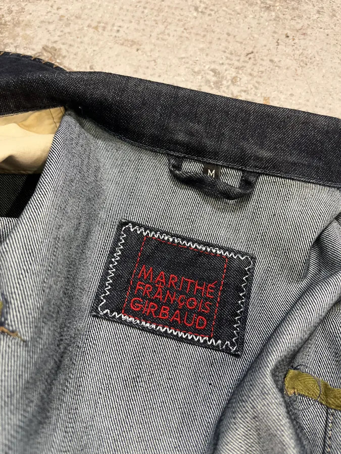 2000s Marithé + François Girbaud Navy Denim Jacket fckReom 9