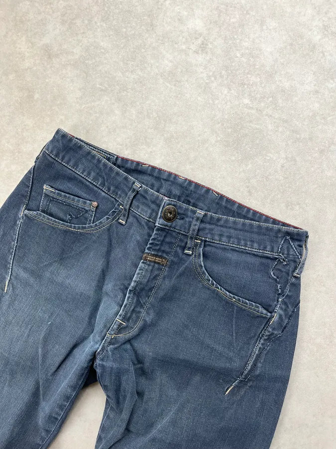 2000s Marithé + François Girbaud Navy Denim Jeans ZjMObNU 4