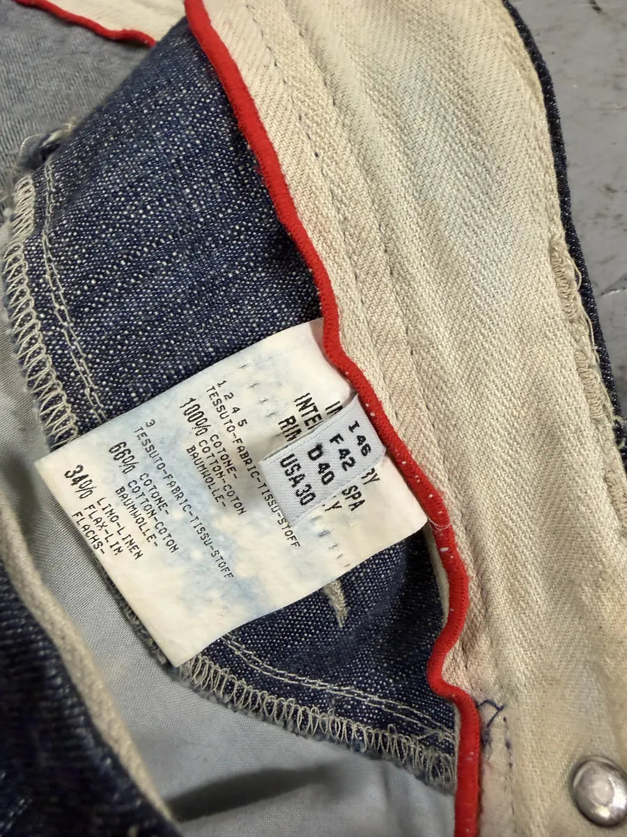 2000s Marithé + François Girbaud Navy Denim Jeans pMzcMXw 6