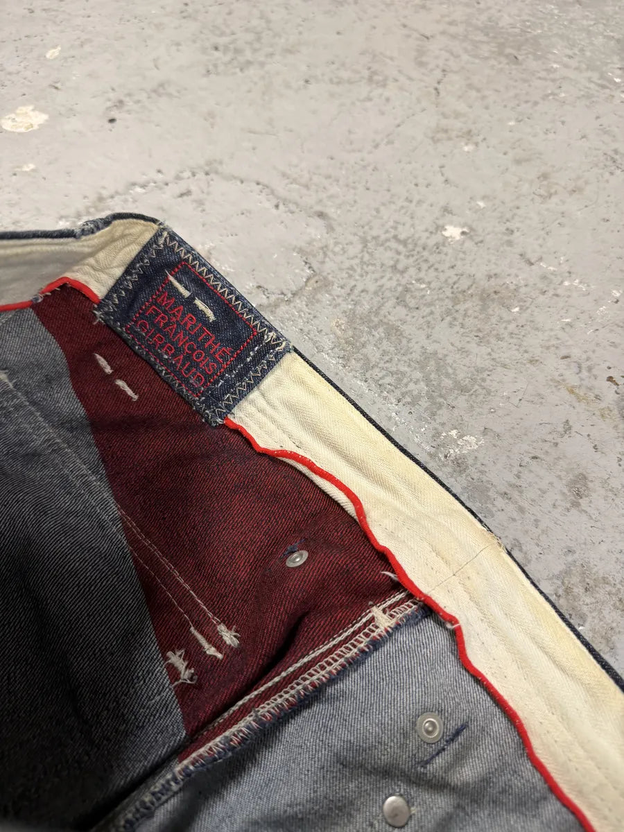 2000s Marithé + François Girbaud Navy Denim Jeans pMzcMXw 7