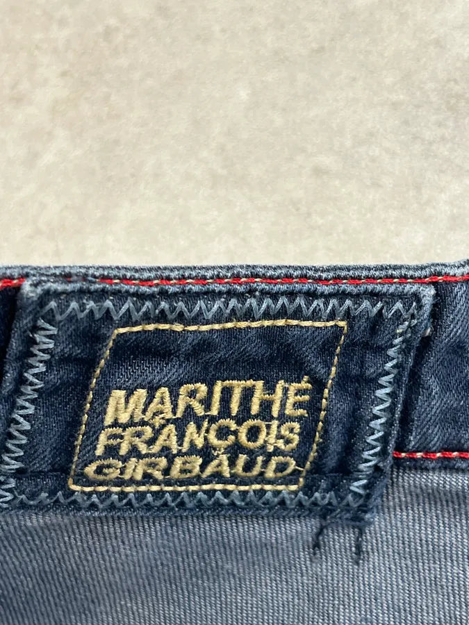 2000s Marithé + François Girbaud Navy Denim Jeans ZjMObNU 10