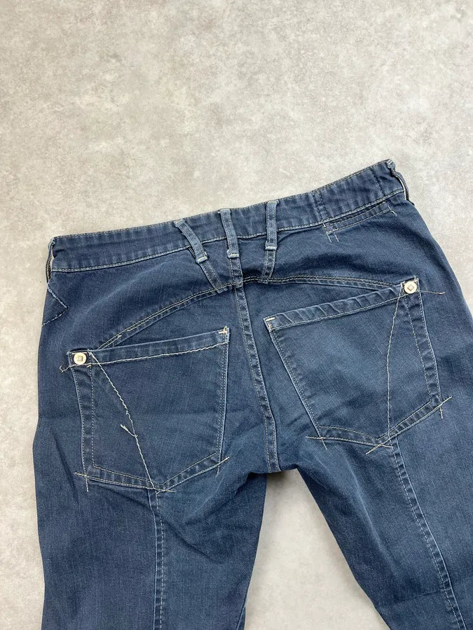 2000s Marithé + François Girbaud Navy Denim Jeans ZjMObNU 7