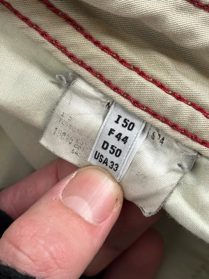 2000s Marithé + François Girbaud Navy Patch Blue Cozy Large Denim Jeans bLYIasZ 11