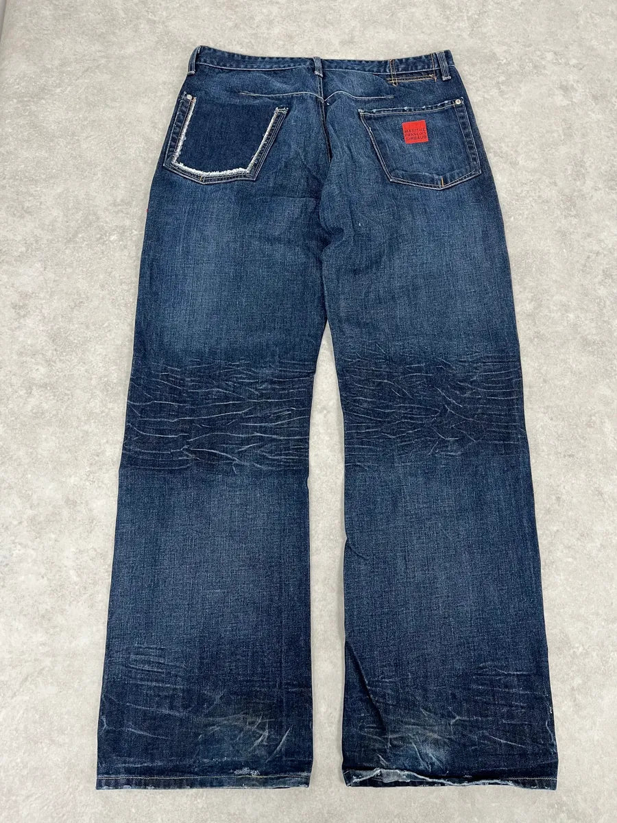 2000s Marithé + François Girbaud Navy Revel Denim Jeans NpLxmgr 6