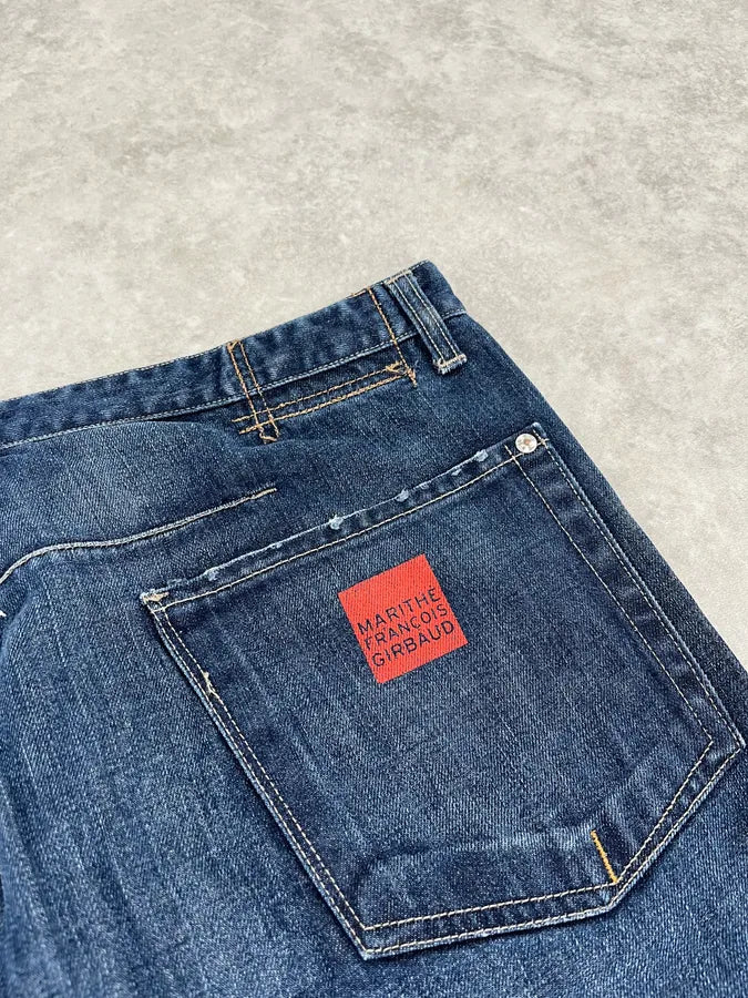 2000s Marithé + François Girbaud Navy Revel Denim Jeans NpLxmgr 8