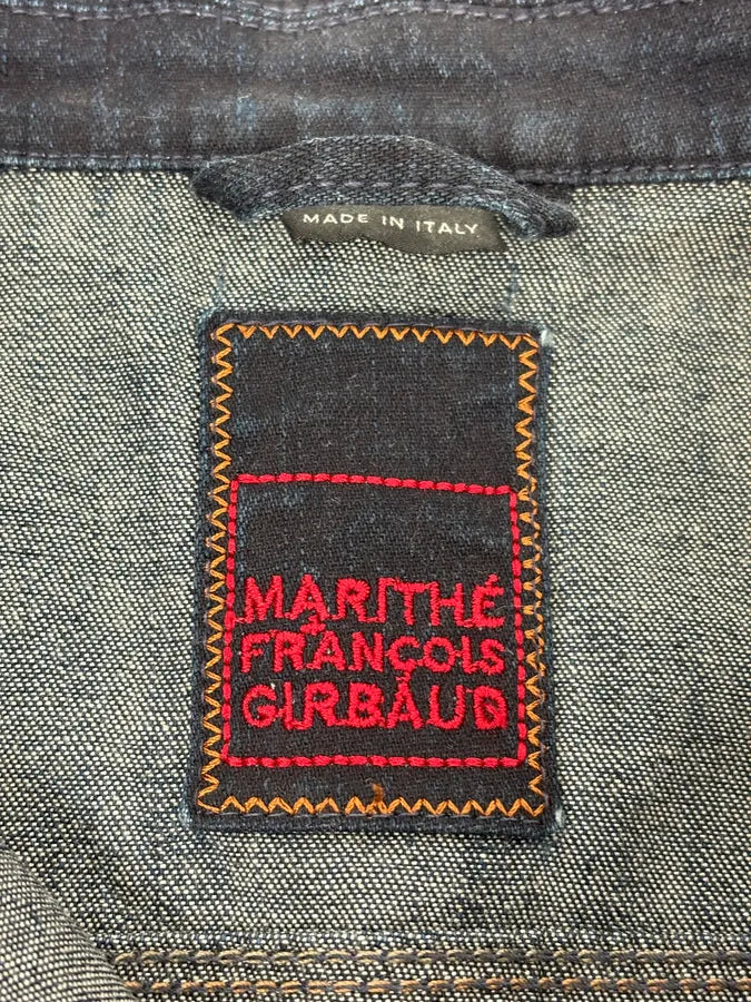 2000s Marithé + François Girbaud Navy Signature Brut Denim Jacket KLSeyoQ 9