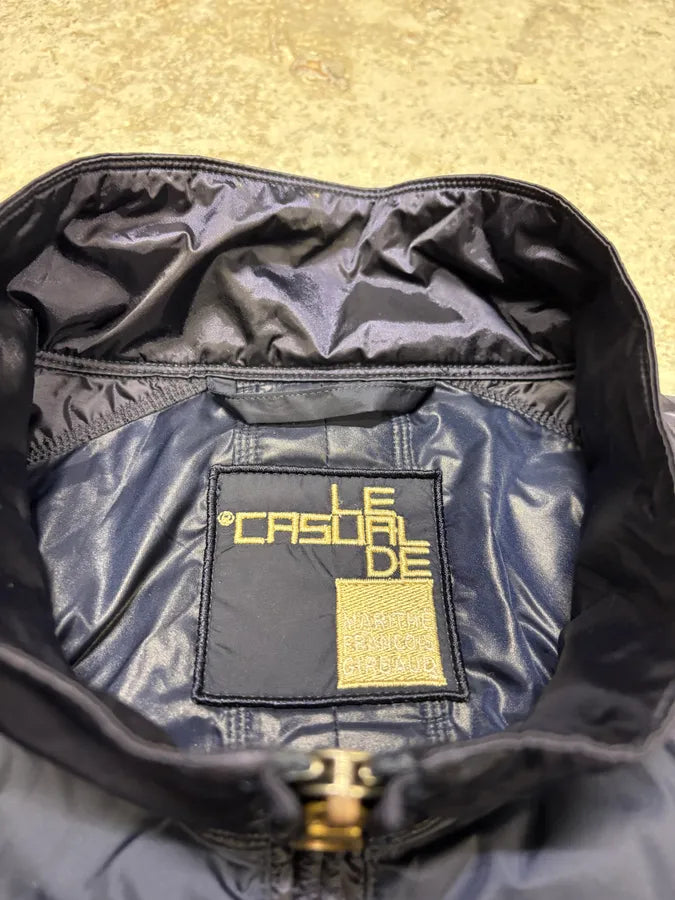 2000s Marithé + François Girbaud Navy Tactical Twisted Jacket PbOlozg 8