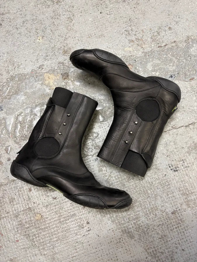 2000s Marithé + François Girbaud Ninja Black Ankle Boots (37eu/us5) TTaRIlH 5