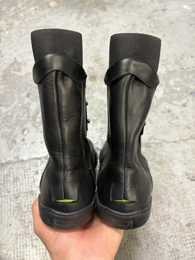 2000s Marithé + François Girbaud Ninja Black Ankle Boots (37eu/us5) TTaRIlH 6