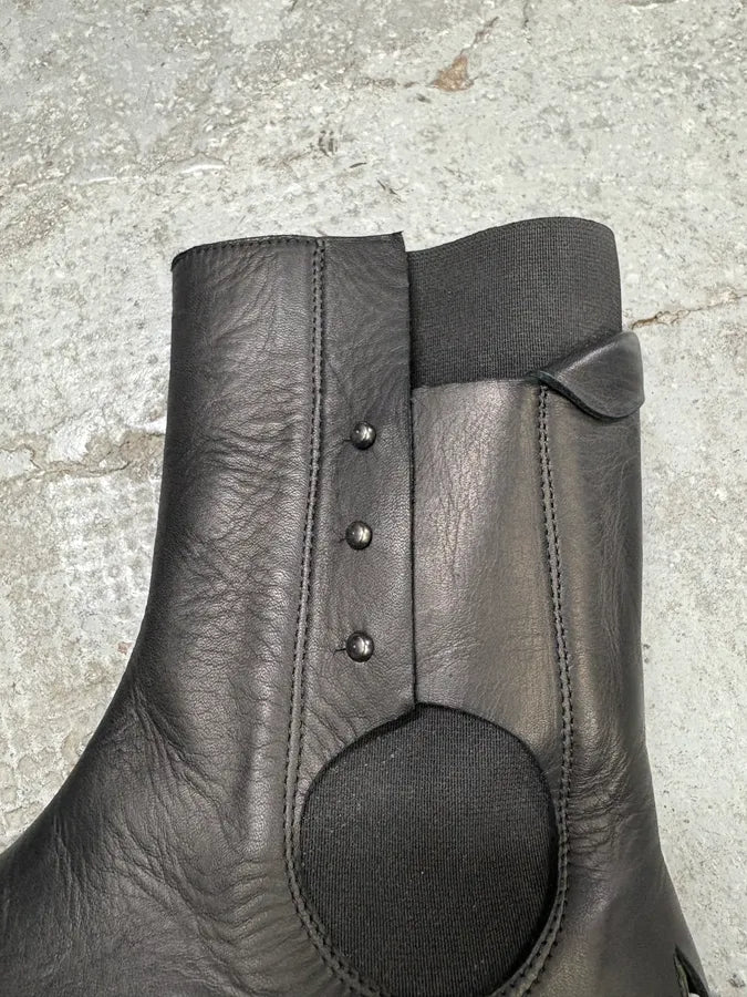 2000s Marithé + François Girbaud Ninja Black Ankle Boots (37eu/us5) TTaRIlH 7