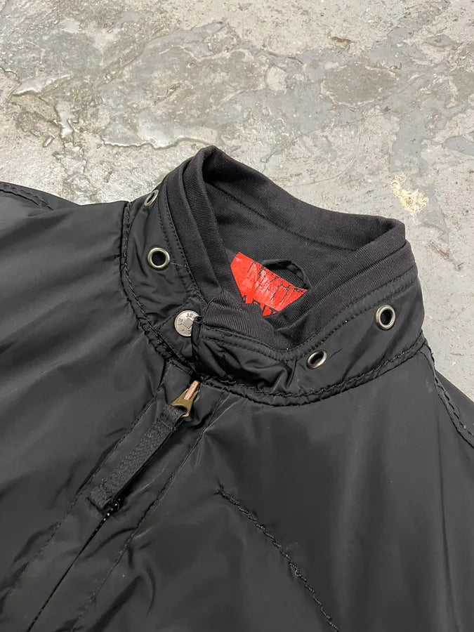 2000s Marithé + François Girbaud Nylon Black Studded Puffer Jacket (M/L) oLIWULb 4
