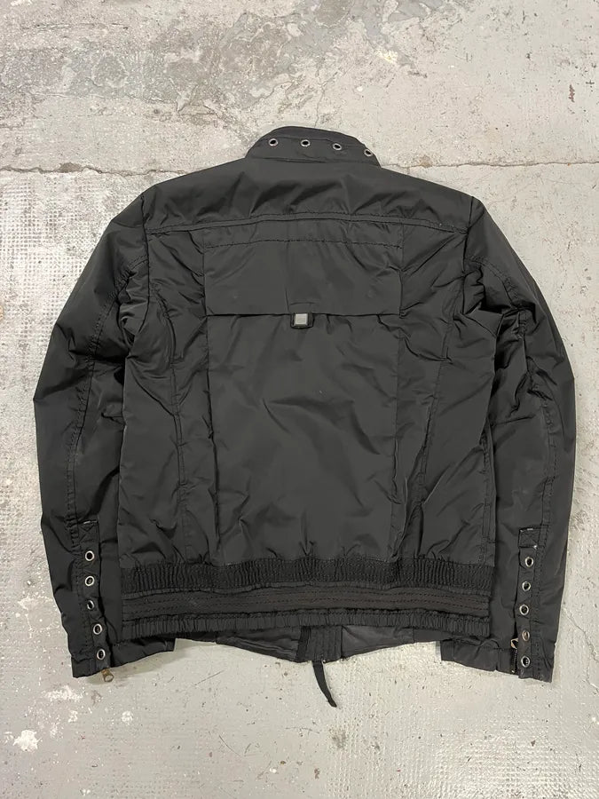2000s Marithé + François Girbaud Nylon Black Studded Puffer Jacket (M/L) oLIWULb 7