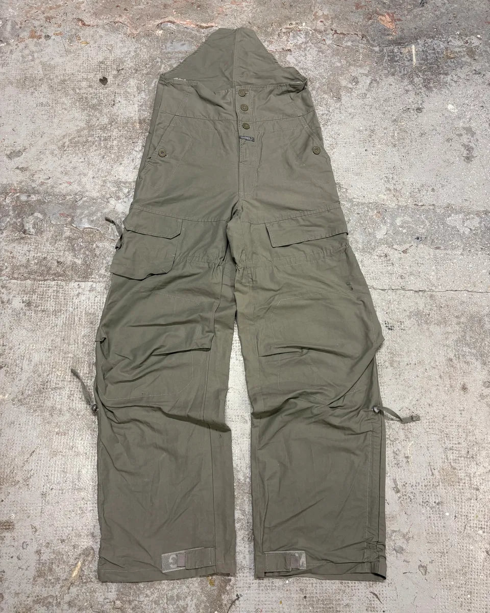 2000s Marithé + François Girbaud Olive Cargo Tactical Pants (S) ltVUgQq 1