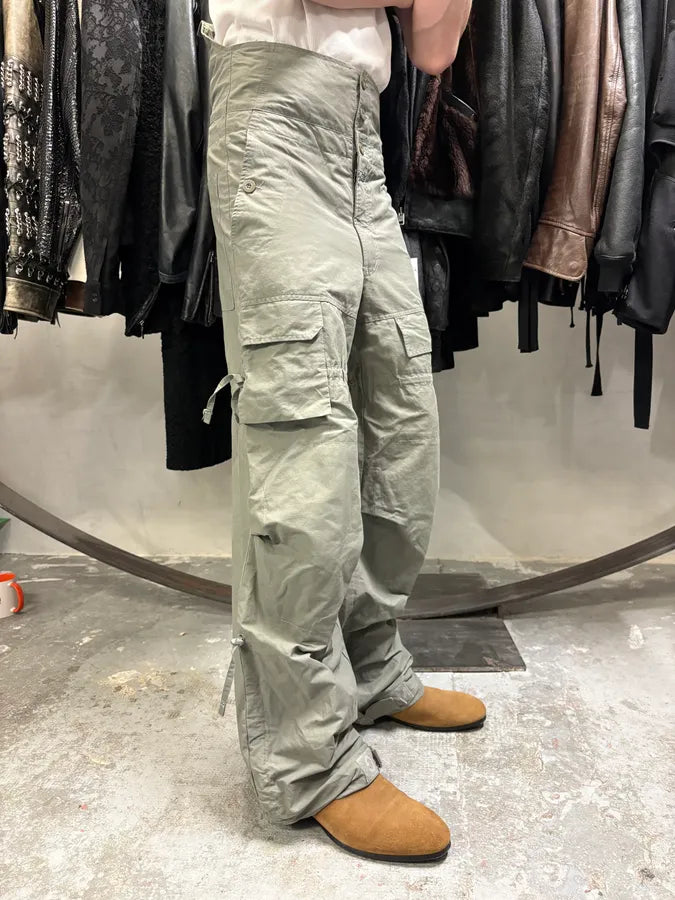 2000s Marithé + François Girbaud Olive Cargo Tactical Pants (S) ltVUgQq 2