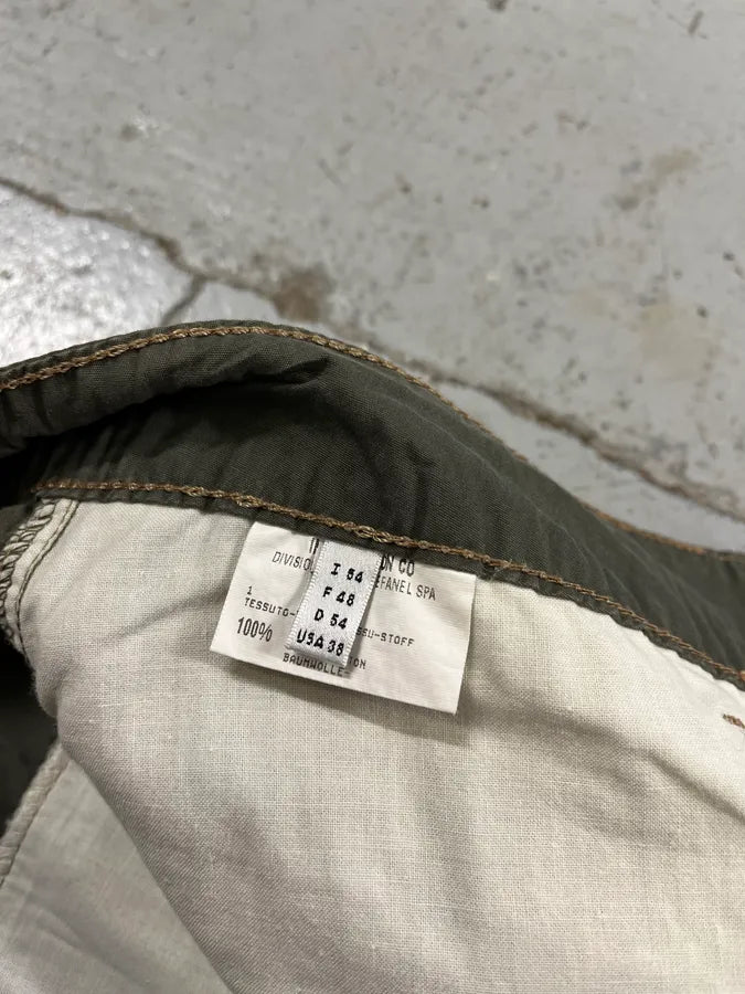 2000s Marithé + François Girbaud Olive Cozy Large Pants VVmefPK 11