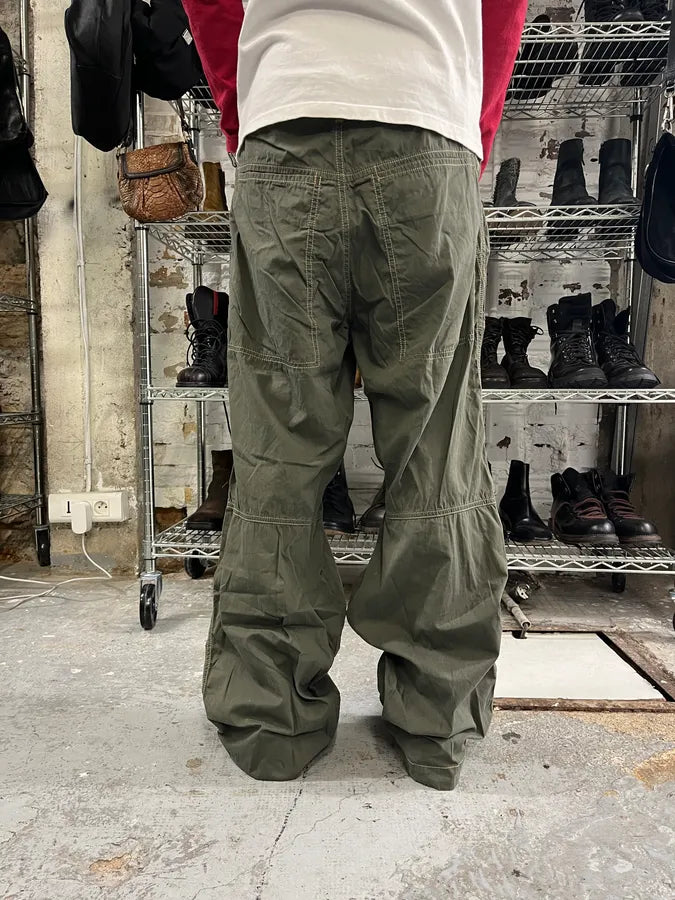 2000s Marithé + François Girbaud Olive Cozy Large Pants VVmefPK 2