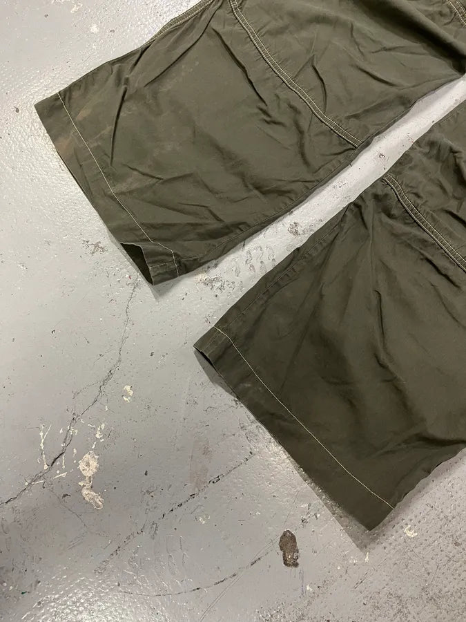 2000s Marithé + François Girbaud Olive Cozy Large Pants VVmefPK 6