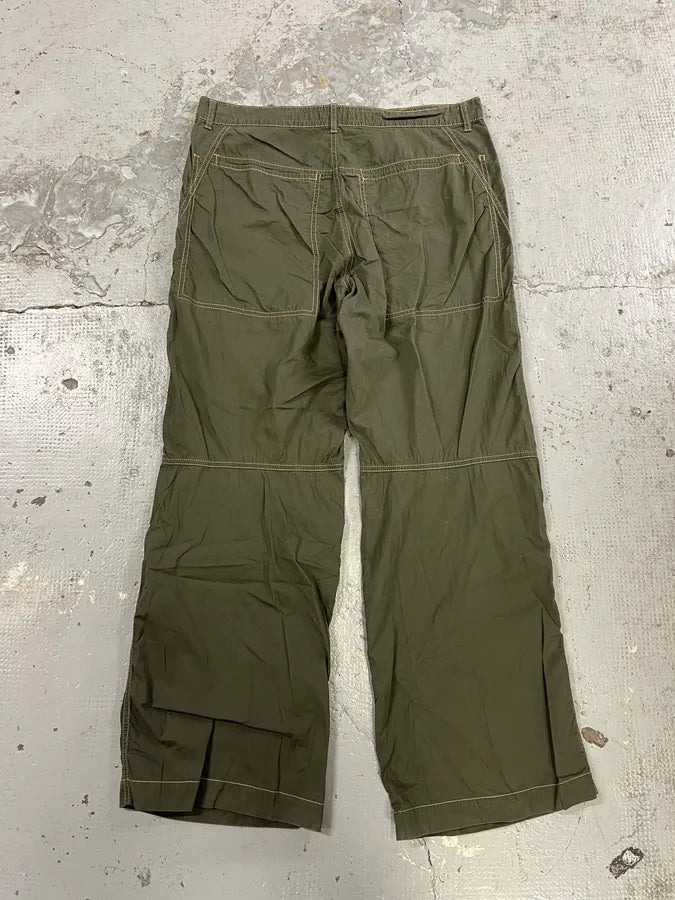 2000s Marithé + François Girbaud Olive Cozy Large Pants VVmefPK 7