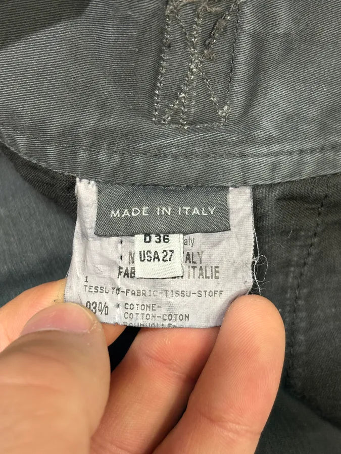 2000s Marithé + François Girbaud Olive Green Strapped Waist Skirt jTTxsiT 7