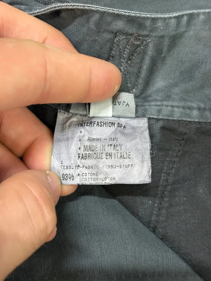 2000s Marithé + François Girbaud Olive Green Strapped Waist Skirt jTTxsiT 8