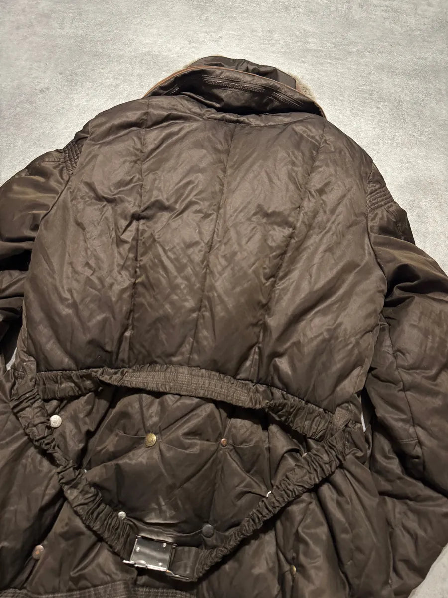 2000s Marithé + François Girbaud Parachute Puffer Brown Jacket wUZWQwy 5