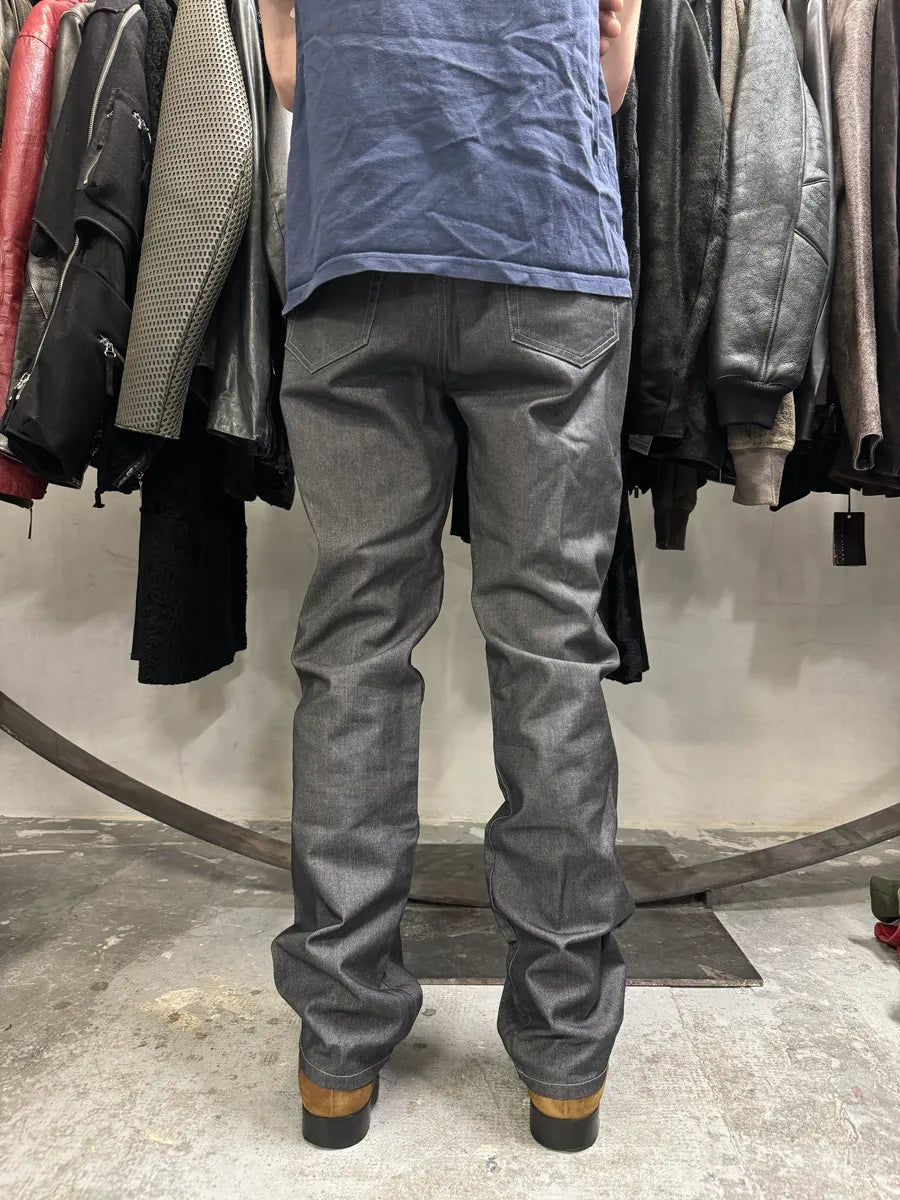 2000s Marithé + François Girbaud Raw Grey Pants (S) FwabloK 1