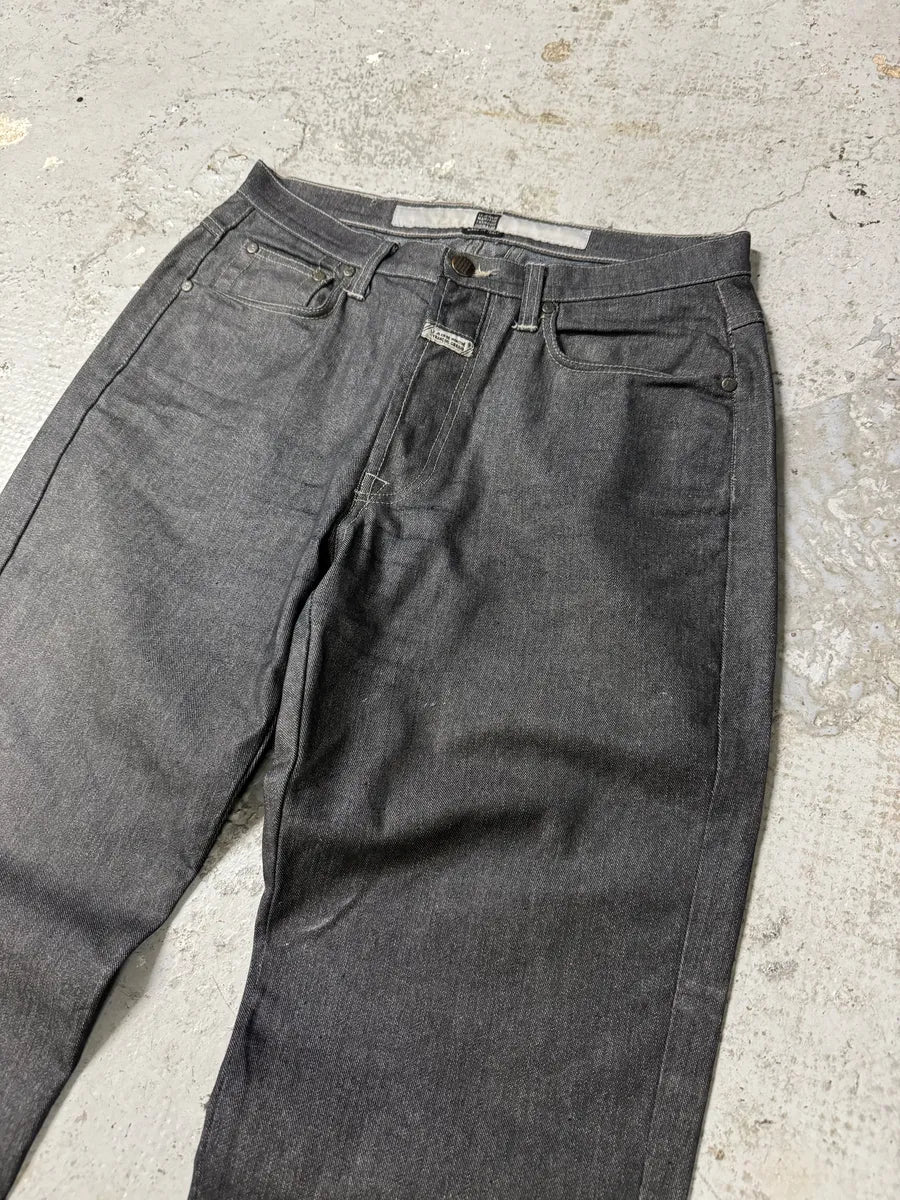 2000s Marithé + François Girbaud Raw Grey Pants (S) FwabloK 10
