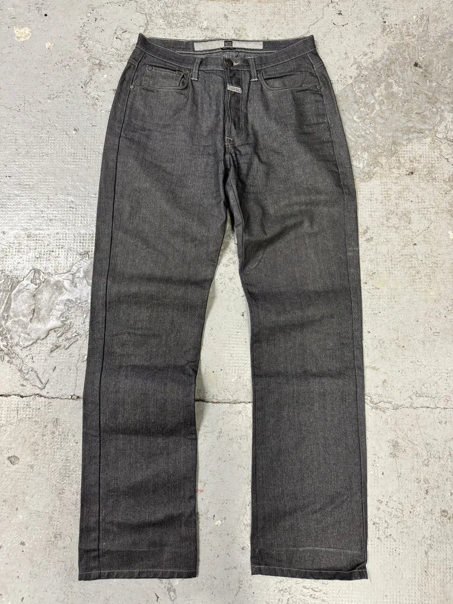 2000s Marithé + François Girbaud Raw Grey Pants (S) FwabloK 3