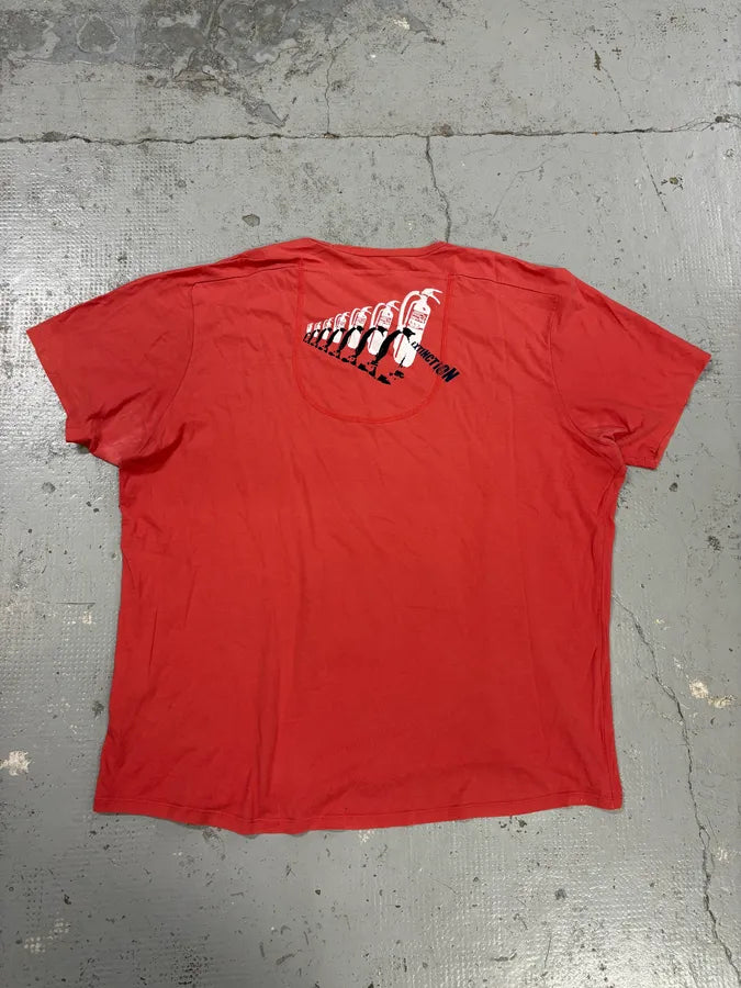 2000s Marithé + François Girbaud Red No More Sea T-Shirt  Hgzgcjf 5