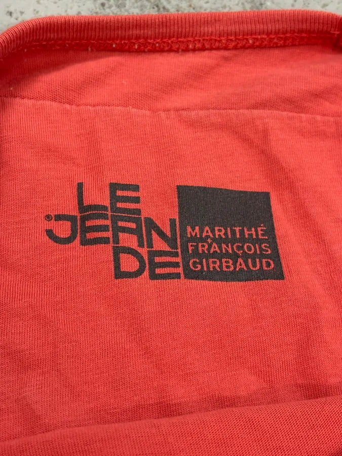 2000s Marithé + François Girbaud Red No More Sea T-Shirt  Hgzgcjf 7