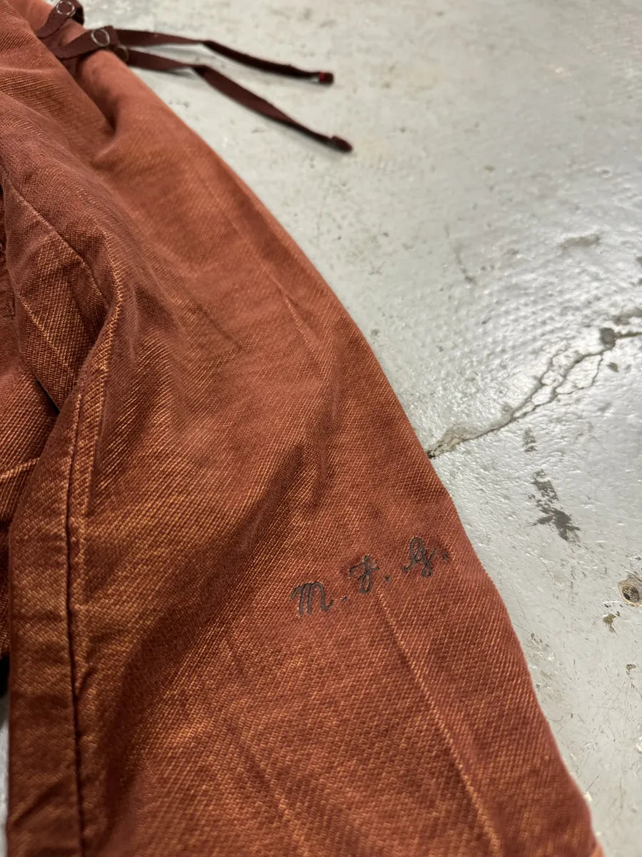 2000s Marithé + François Girbaud Rouille Faded Light Samurai Jacket (M) coaQQqn 7