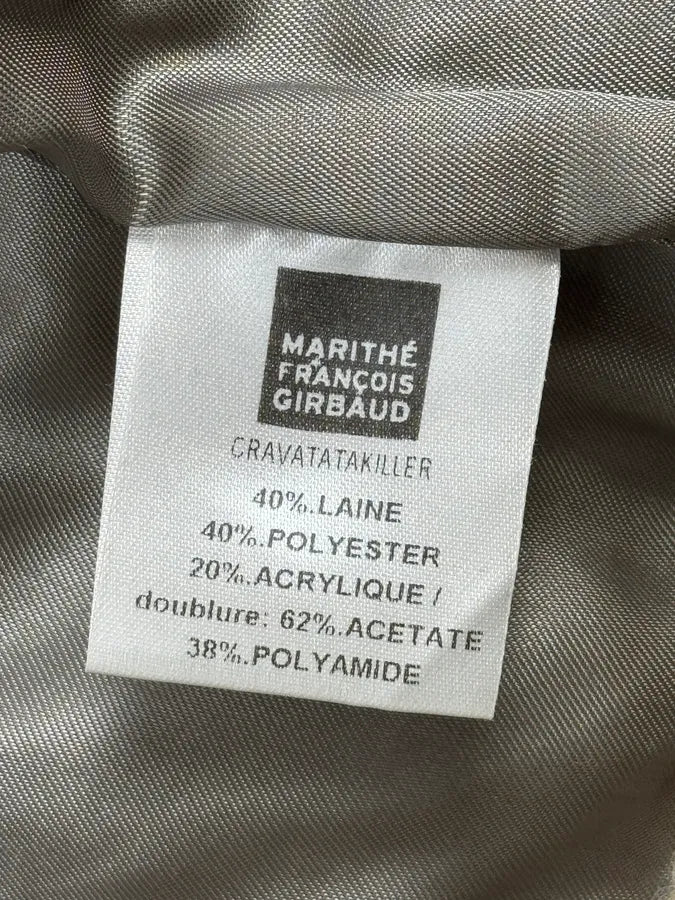 2000s Marithé + François Girbaud Skeleton beige Wool Jacket mQaaeAL 11