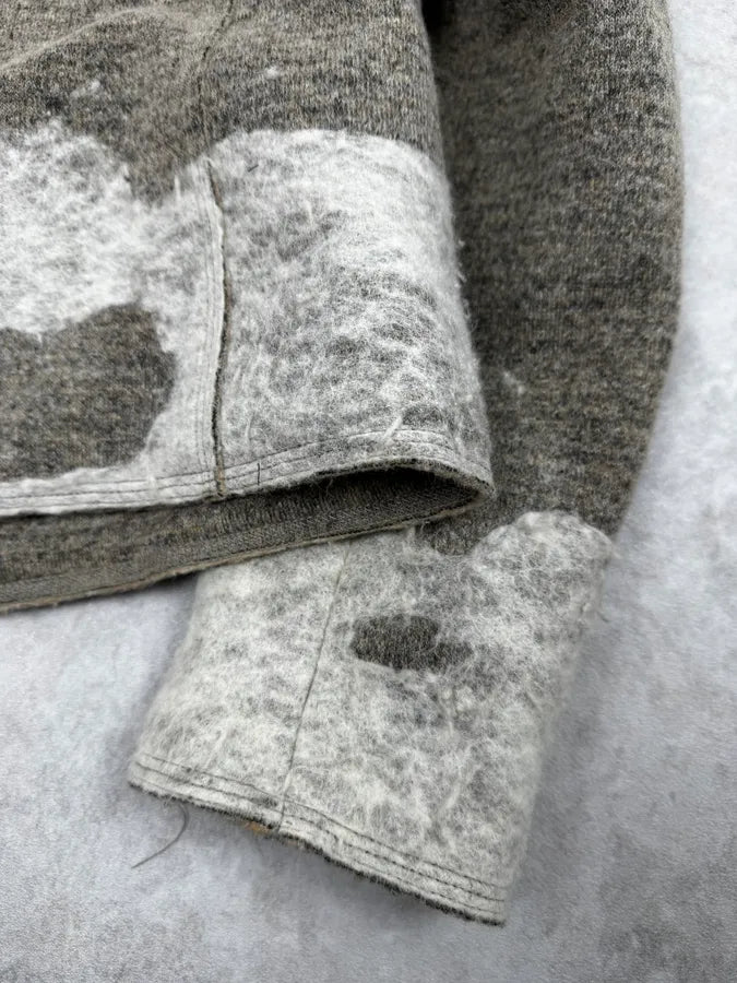 2000s Marithé + François Girbaud Skeleton beige Wool Jacket mQaaeAL 8