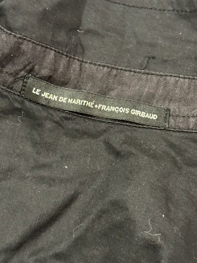 2000s Marithé + François Girbaud Stars Black Shirt vLsiLPX 9