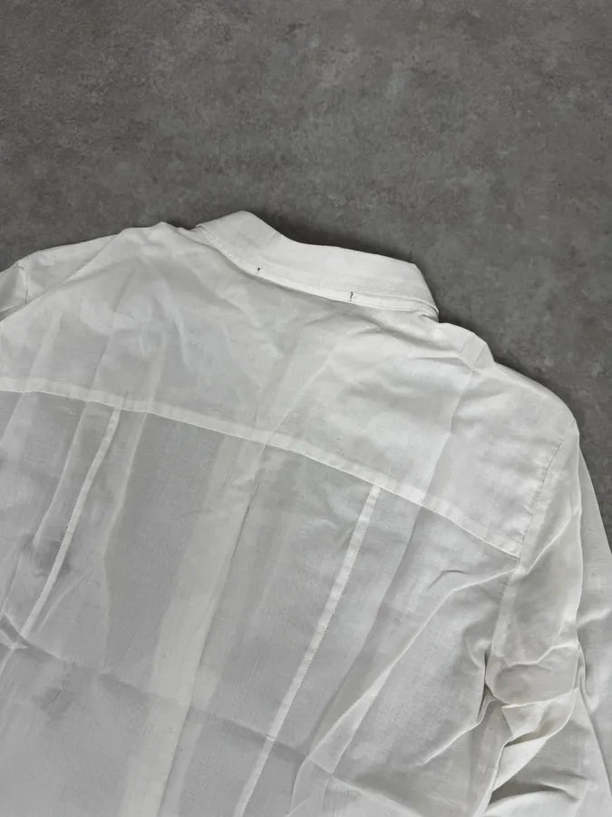 2000s Marithé + François Girbaud Stars White Shirt KGpJKZa 5