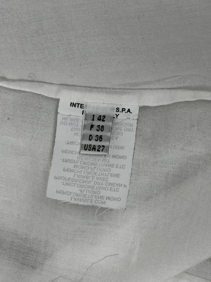 2000s Marithé + François Girbaud Stars White Shirt Cmnpqar 12