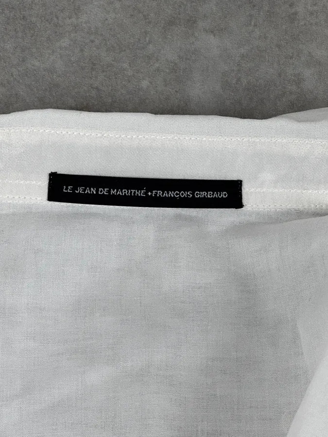 2000s Marithé + François Girbaud Stars White Shirt Cmnpqar 10