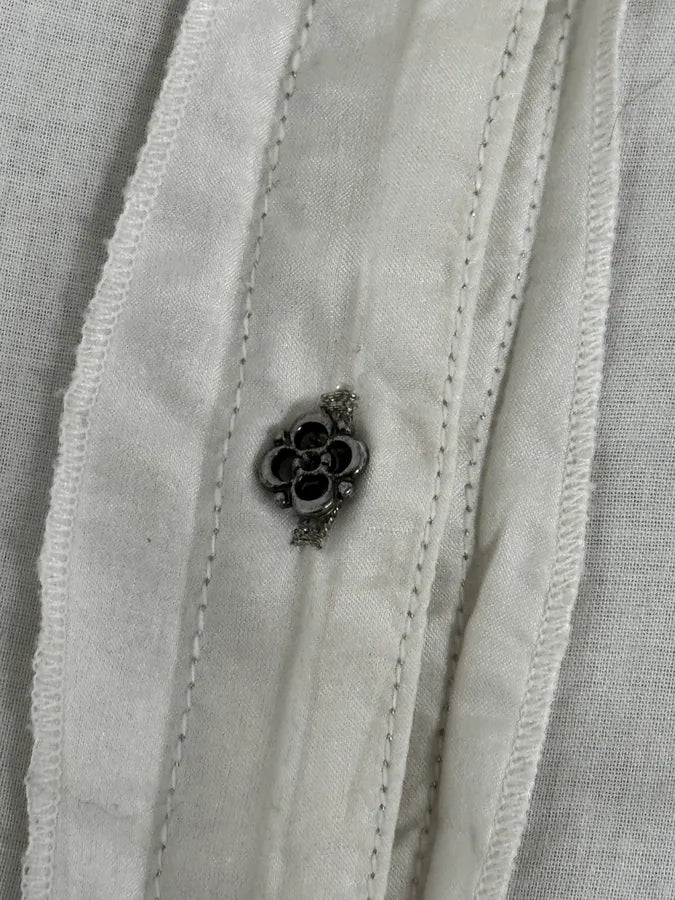 2000s Marithé + François Girbaud Stars White Shirt KGpJKZa 10