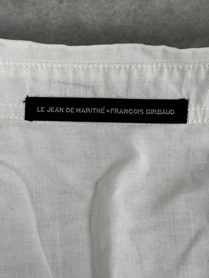 2000s Marithé + François Girbaud Stars White Shirt KGpJKZa 11