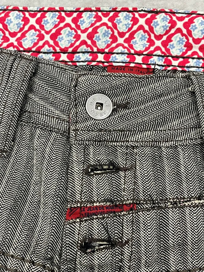 2000s Marithé + François Girbaud Stripes Grey Pants NGvYYNX 8