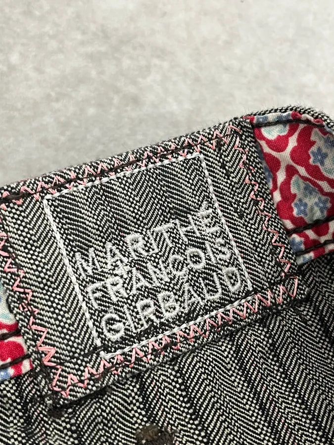 2000s Marithé + François Girbaud Stripes Grey Pants NGvYYNX 10