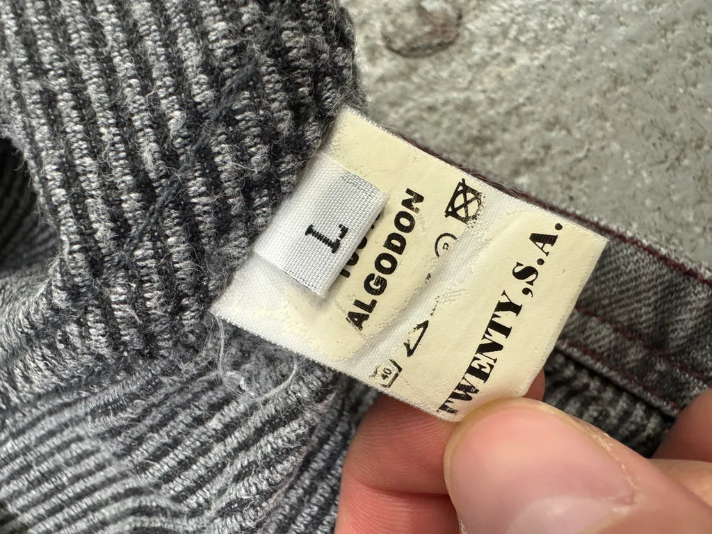 2000s Marithé + François Girbaud Velvet Structured Grey Jacket (M) QUGkzlq 10