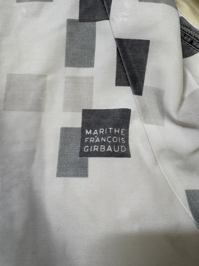 2000s Marithé + François Girbaud White Signature Light Jacket (S/M) XpcGQcP 14