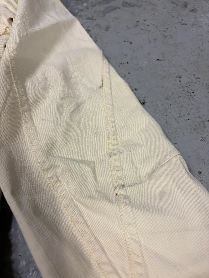 2000s Marithé + François Girbaud White Signature Light Jacket (S/M) XpcGQcP 9