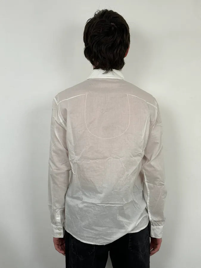 2000s Marithé + François Girbaud White Stars Shirt WAuCWAi 2