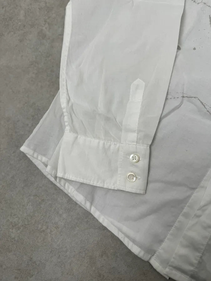 2000s Marithé + François Girbaud White Stars Shirt WAuCWAi 5