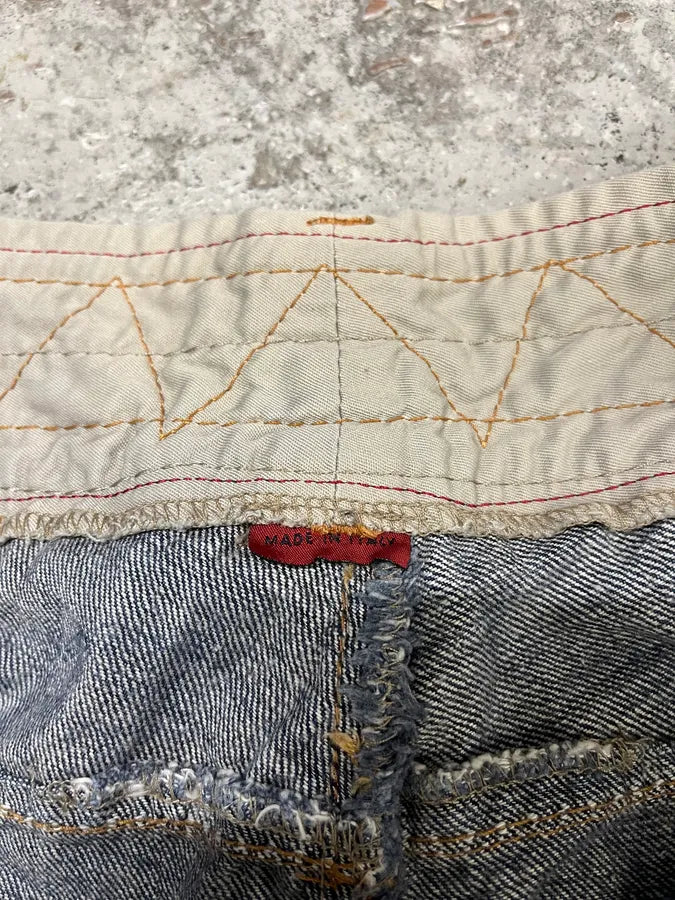 2000s Marithé + François Girbaud Wide Denim Jeans wwhIrwF 11