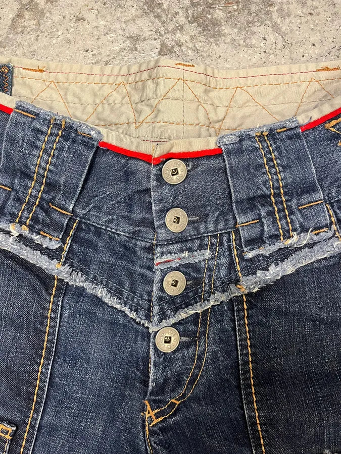 2000s Marithé + François Girbaud Wide Denim Jeans wwhIrwF 8